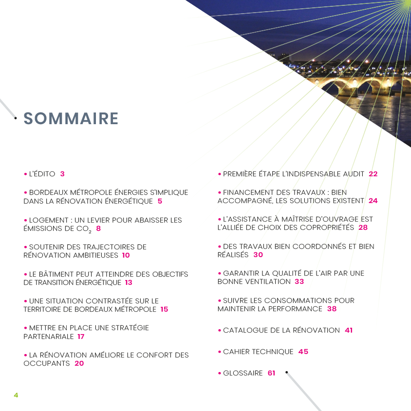 Sommaire cahier d'acteur
